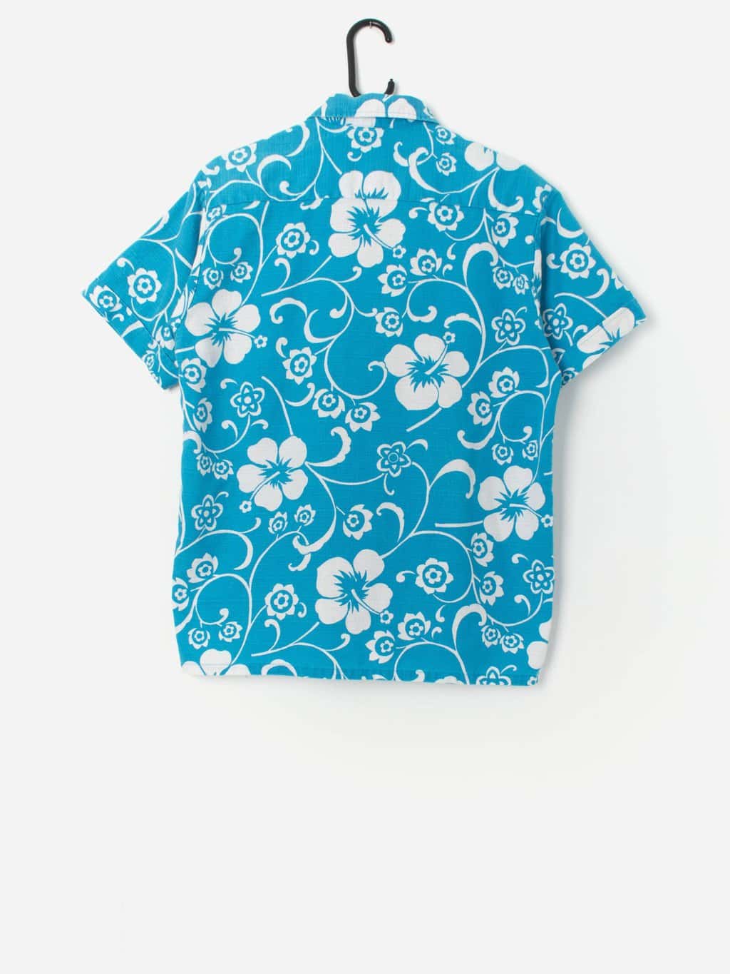 Rare vintage 1960s Hawaiian bark cloth shirt, made in Japan - Small / Medium - Image 3