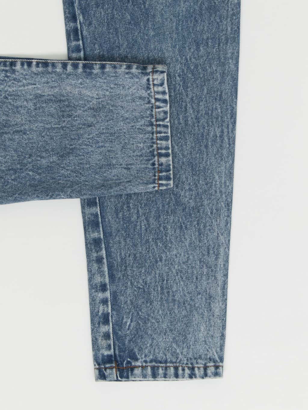 Vintage 1980s Paris Blues acid wash high waisted jeans 28 X 27 - Image 3