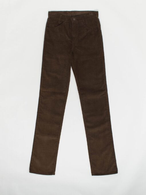 Vintage 70s Levis 719 student fit corduroy jeans 29 x 35, deadstock