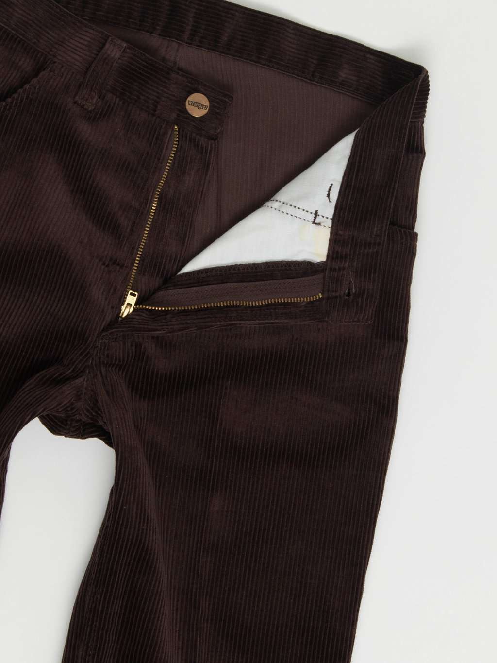 Vintage 70s Wrangler cord jeans 28 x 29 made in Scotland - Image 2