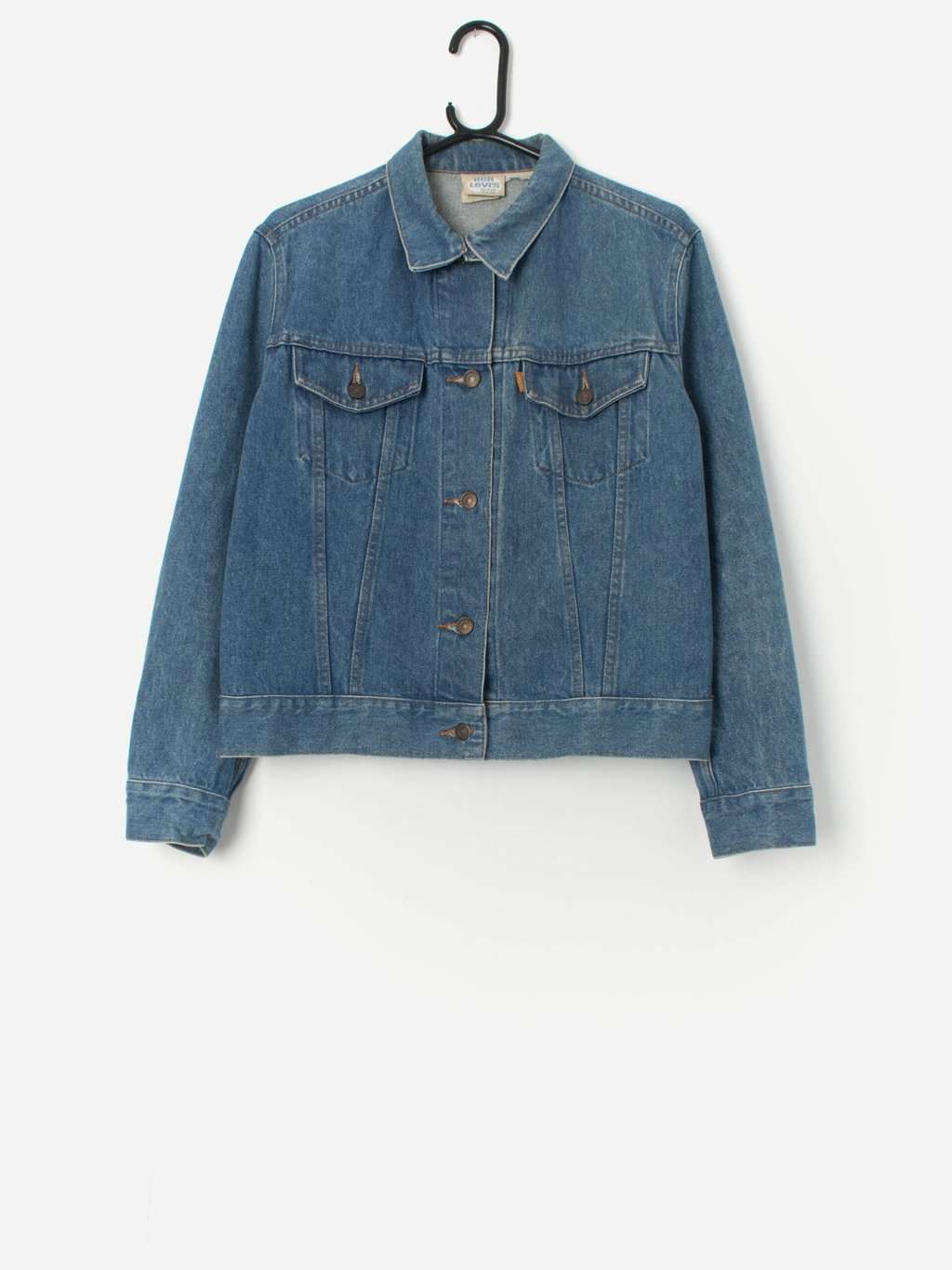 Vintage 80s rare "Her Levis" blue denim jacket - Medium
