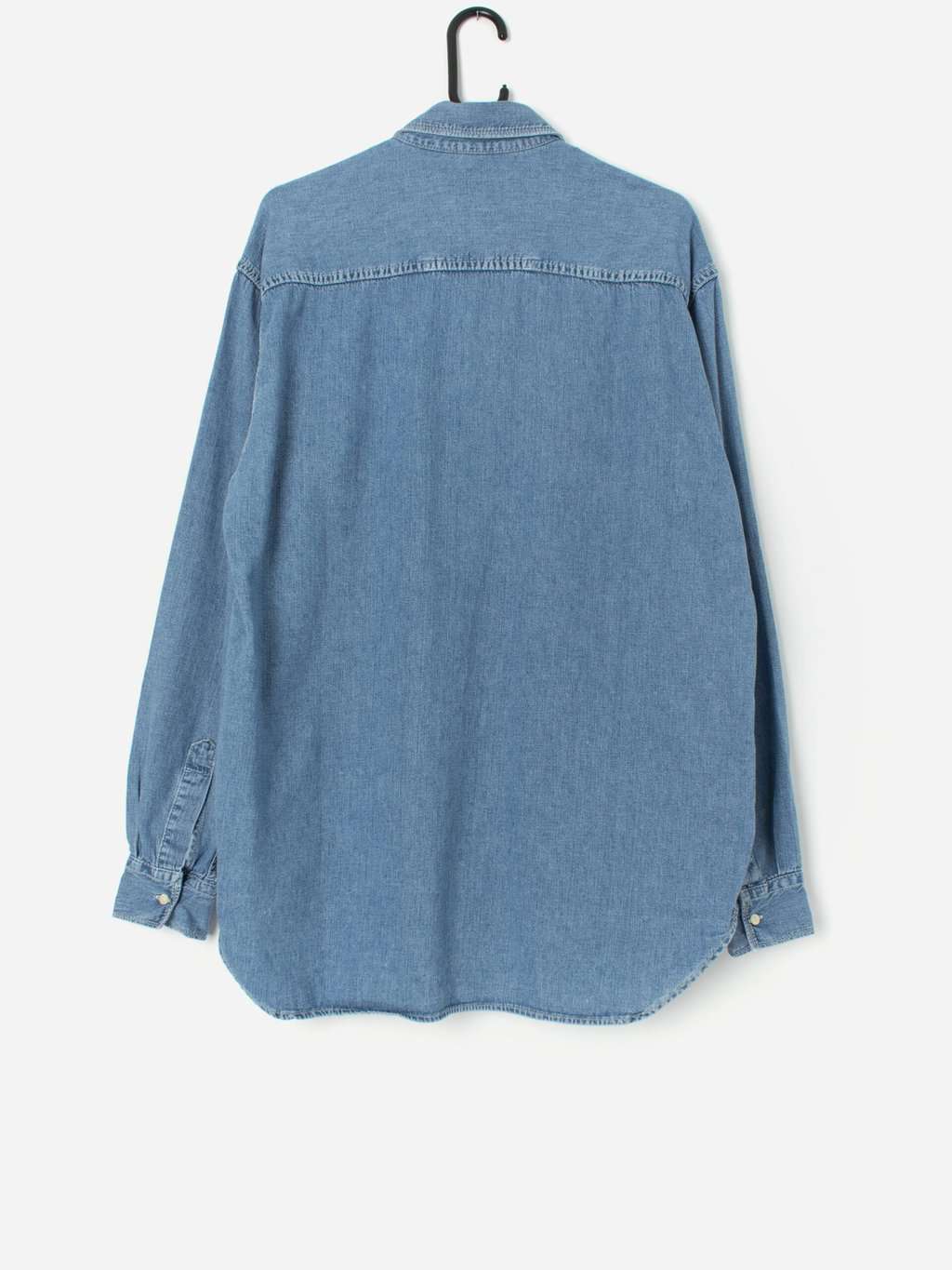 Vintage 90s Replay Double Ring Denim Shirt Large