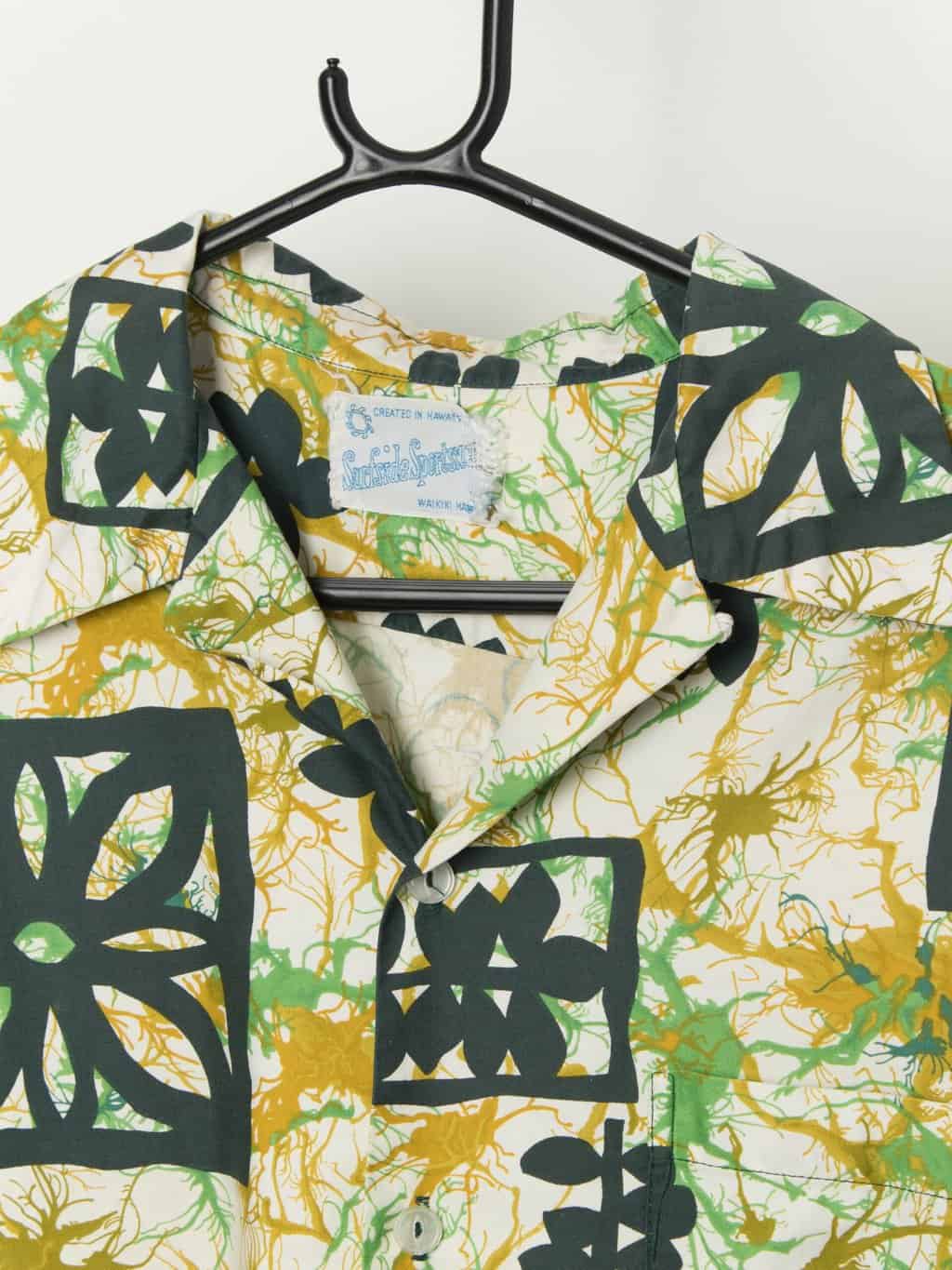 Vintage bright Hawaiian shirt by Surfside Sportswear - M - Image 2