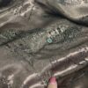 Vintage Brocade Shiny Party Shirt In Mauve Xl 2