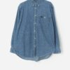 Vintage Lee Union Made Denim Shirt Medium Large 3