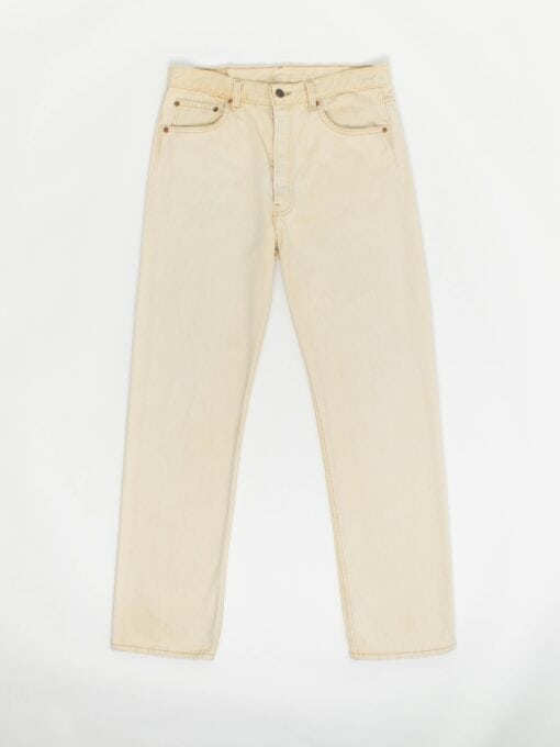 Vintage Levis 501 beige jeans, made in USA 34 X 32