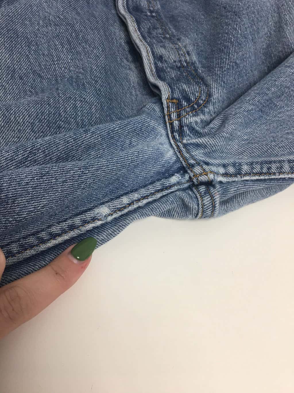 Vintage Levis 501 stonewash blue jeans 32 X 35 - Image 6