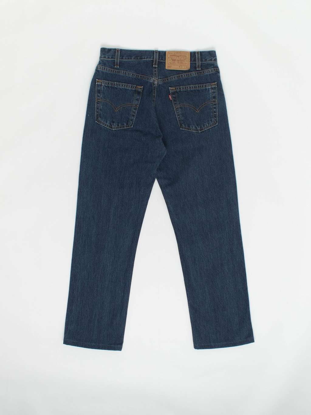Vintage Levis 505s jeans in dark blue, made in USA 31 X 29 - Image 4