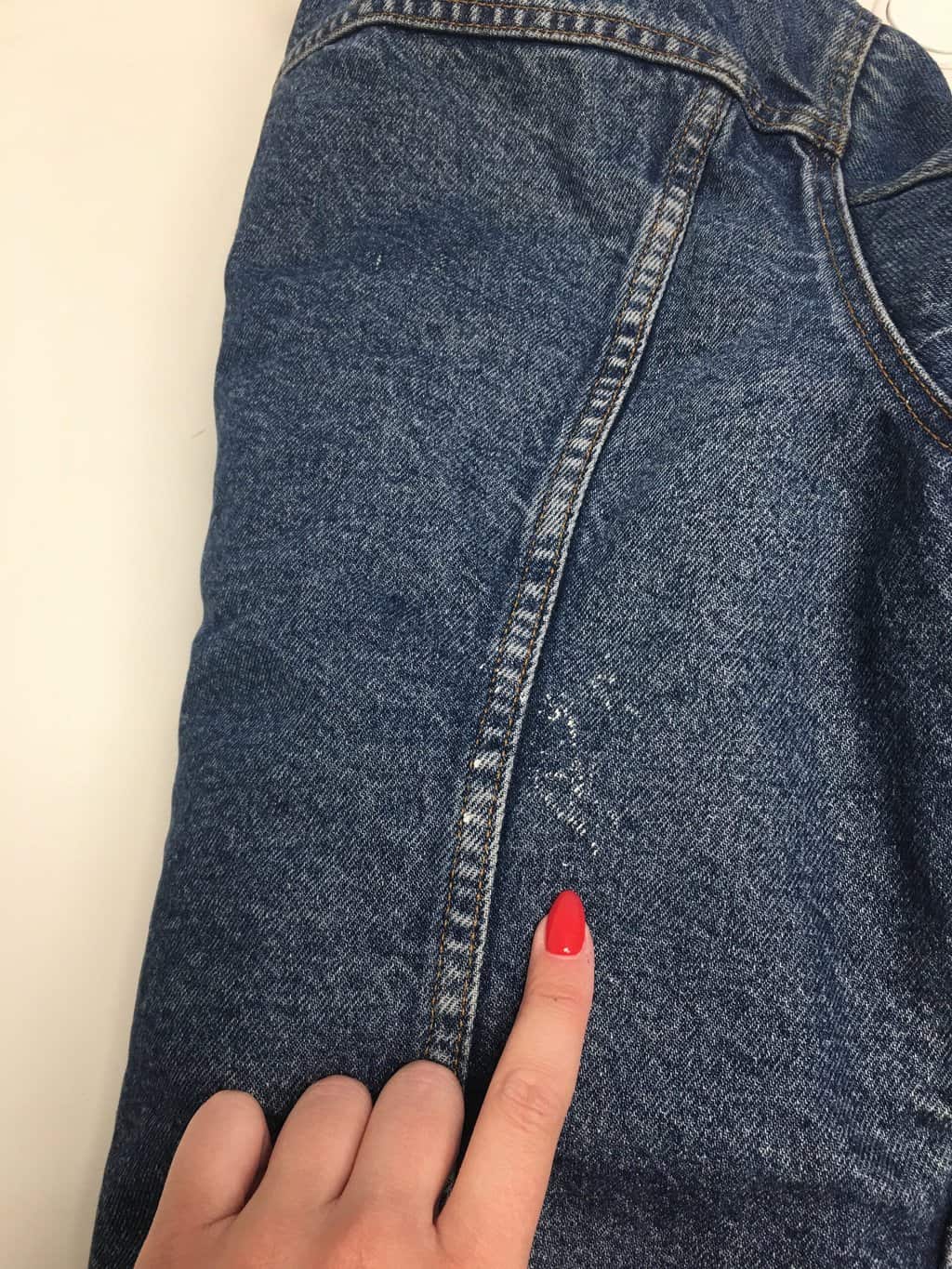 Vintage Levis blanket lined denim jacket - Medium - Image 9