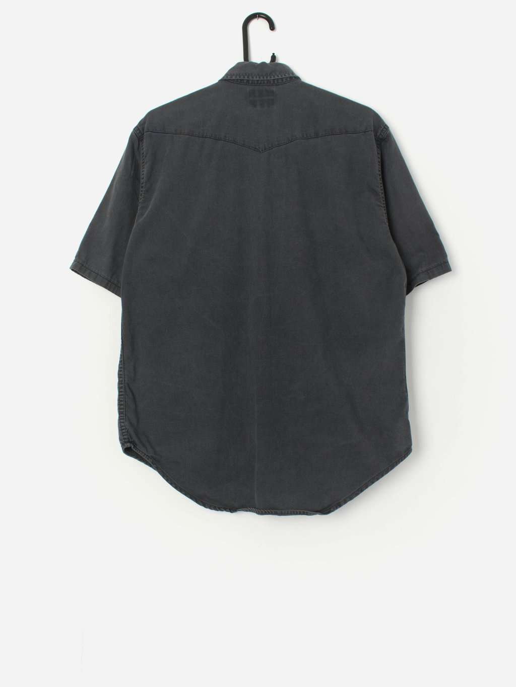 Vintage Levis western shirt with short sleeves and snap buttons - Medium - Image 3