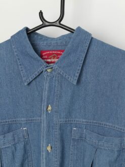 Vintage Malbro Country Store Denim Shirt Medium Large 2