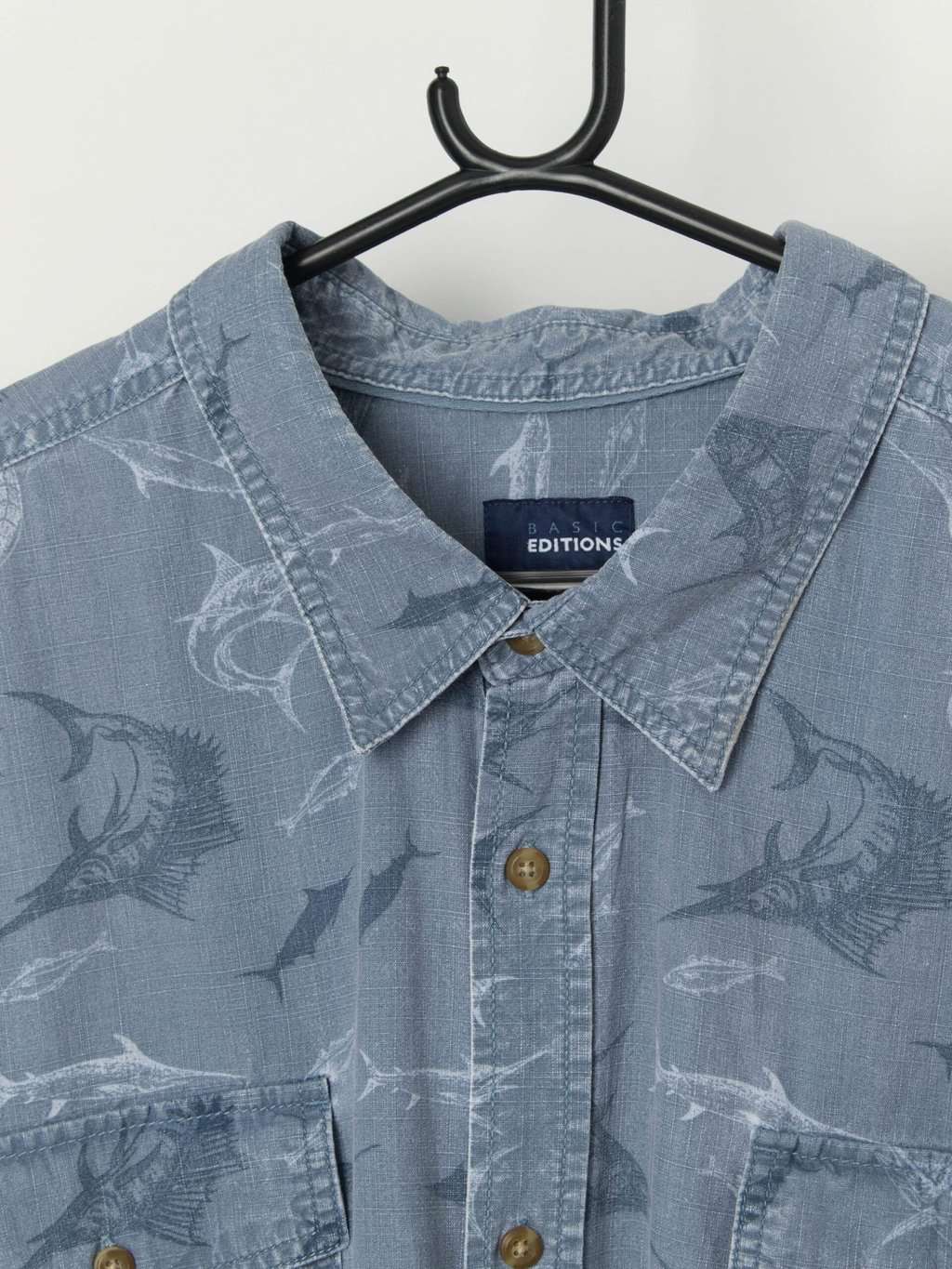 Vintage Marlin Fish Graphic Shirt With Short Sleeves 4xl 2