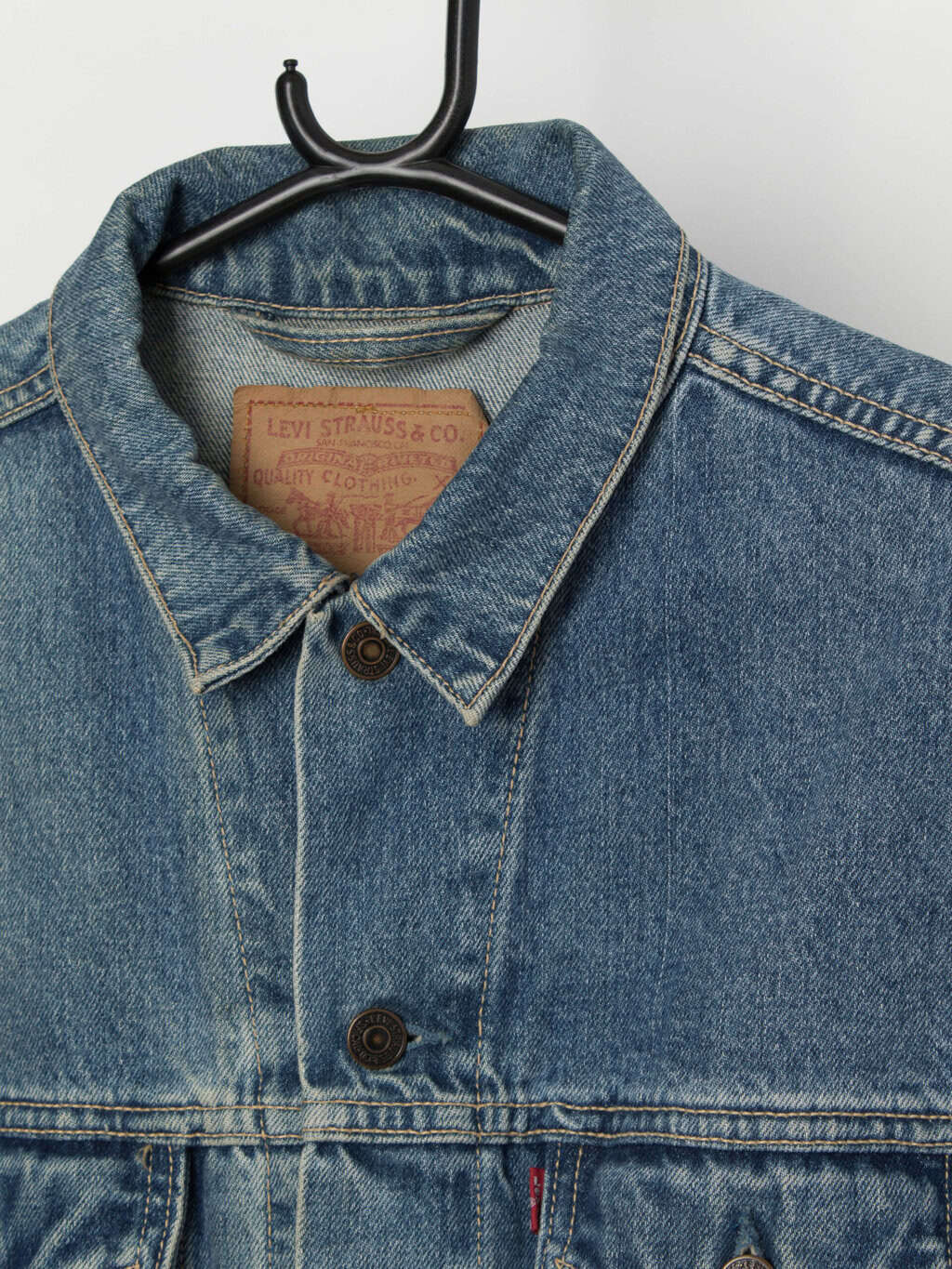 Vintage Levis trucker denim jacket - Medium - Image 2