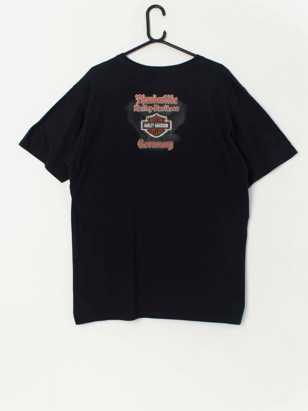 Harley Davidson black t-shirt- Large / XL - Image 3
