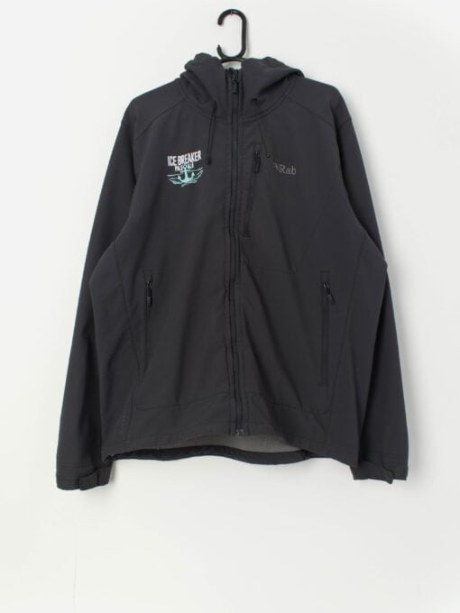 Rab Salvo softshell jacket in charcoal grey - 2XL