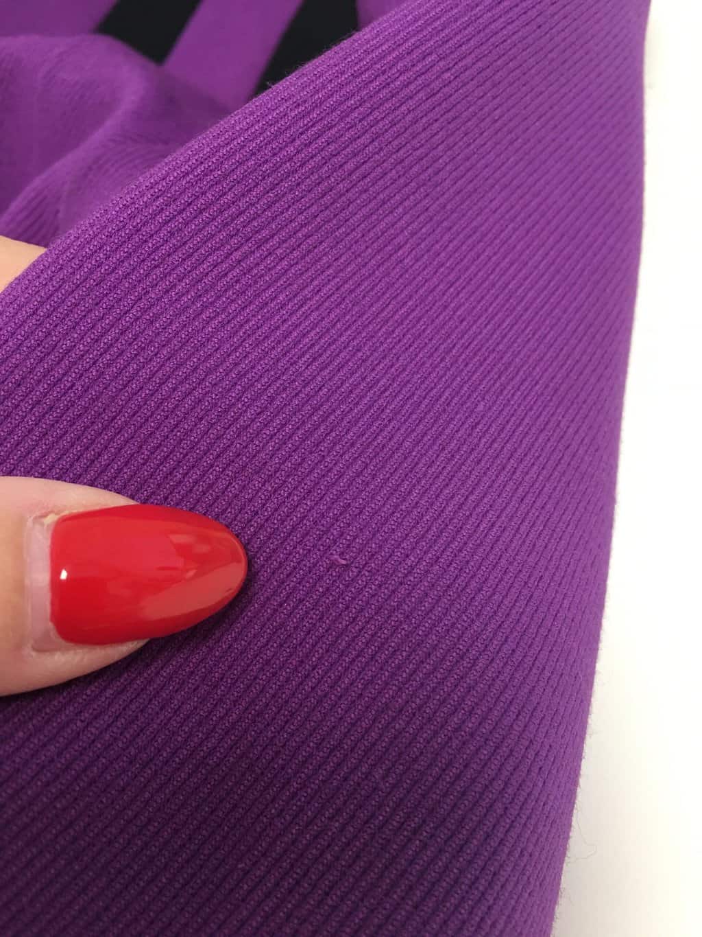 Rare vintage purple jacket with dog ear collar - Medium - Image 6