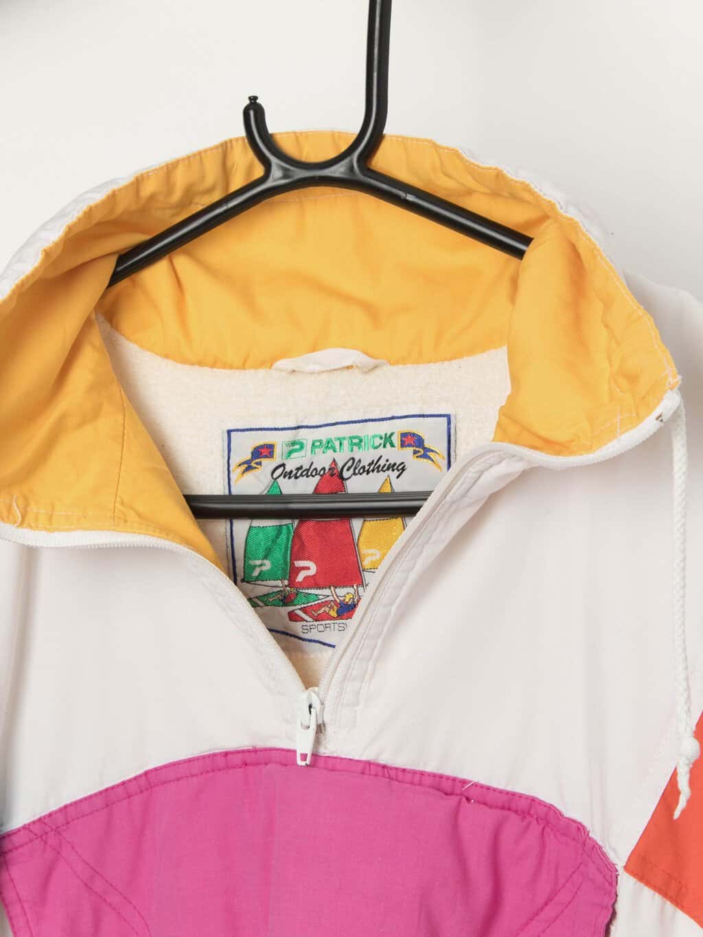 Vintage 80s quarter zip jacket by Patrick Sportswear - XL - Image 2