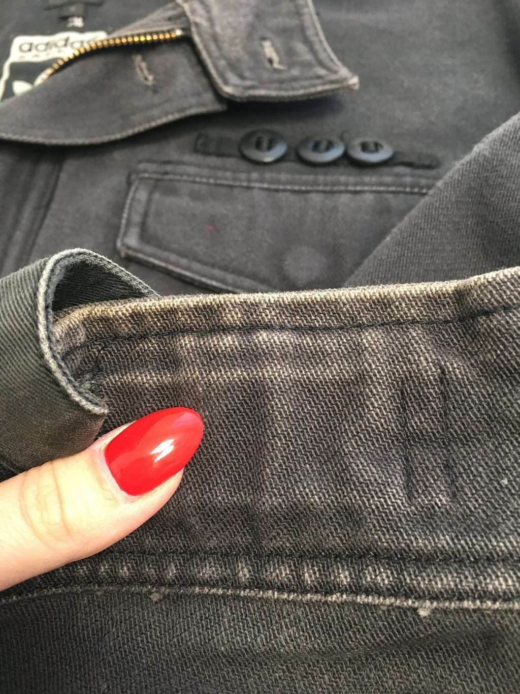 Vintage Adidas Safety utility jacket in black - Large - Image 6