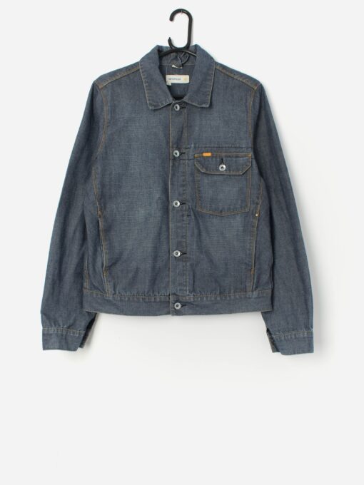 Vintage Caterpillar denim jacket with chest pocket - M