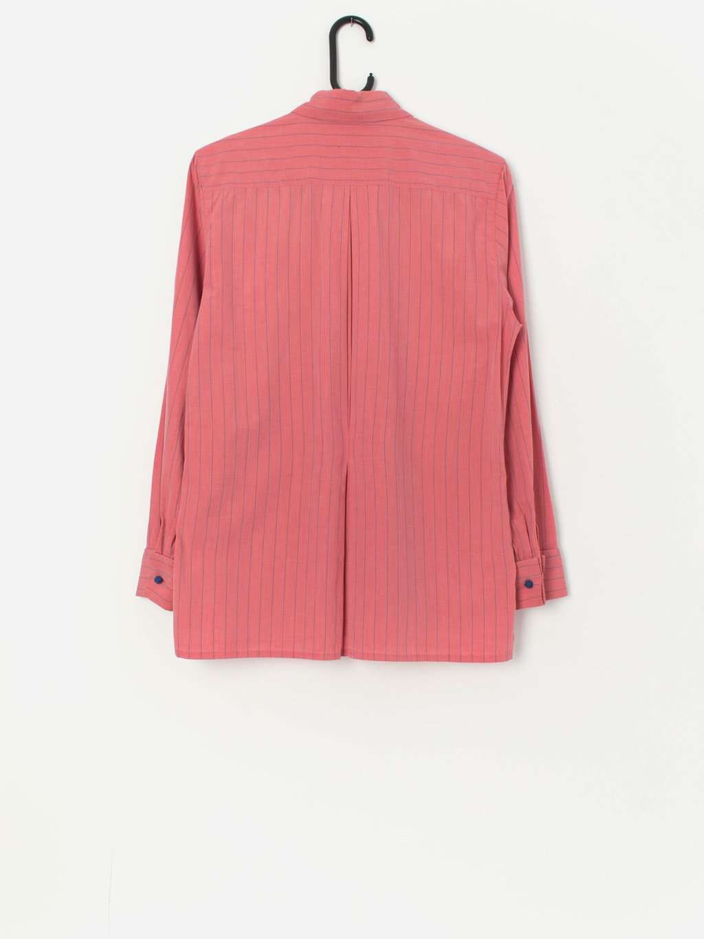 Vintage Coles Shirtmaker pink striped shirt with cufflinks - Medium - Image 3