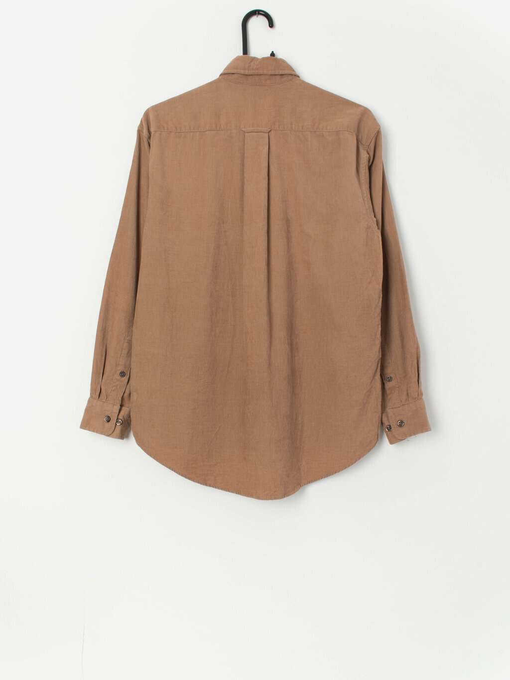 Vintage cord shirt in pastel brown - Small / Medium - Image 3