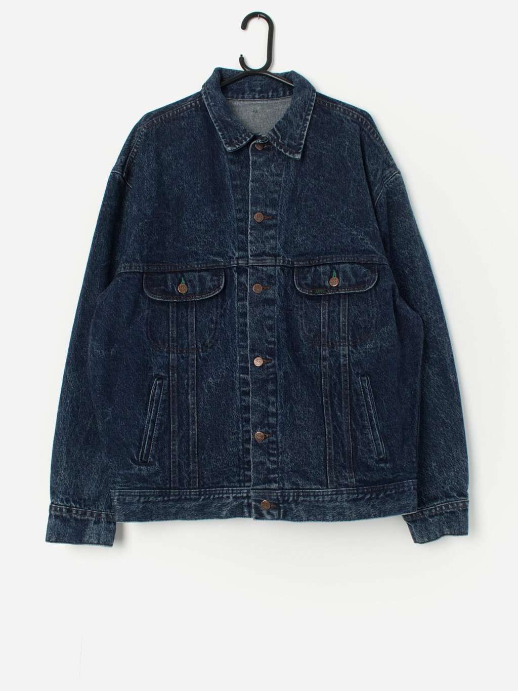 Vintage dark blue denim jacket by Lee Riders - Large