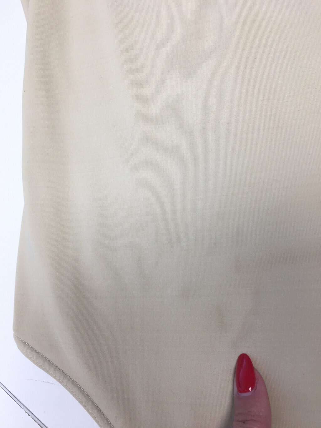 Vintage Fendi Jeans Roma collared nude bodysuit - Small - Image 6