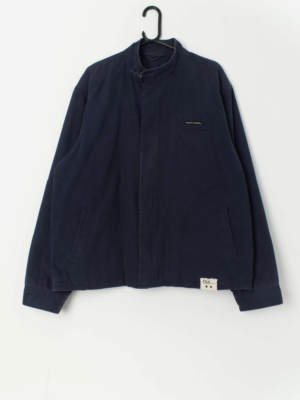 Vintage Fila Exploration Div jacket, blue canvas - L/XL