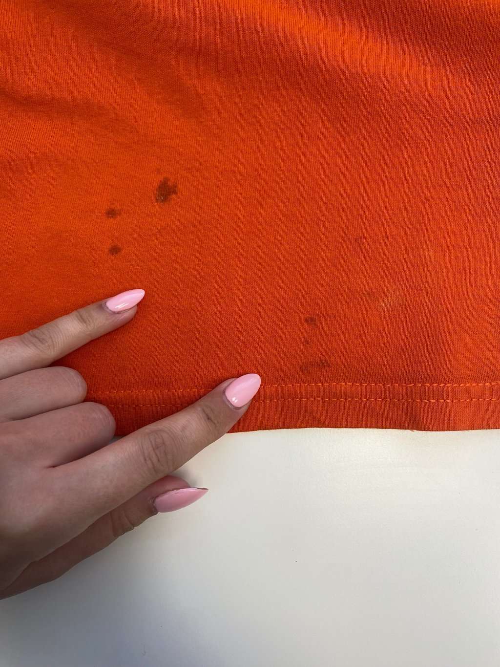 Vintage Harley Davidson orange t-shirt - Small - Image 4