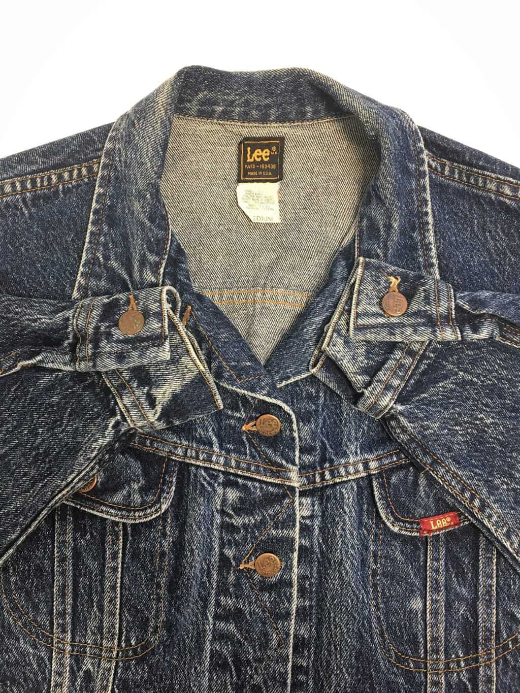 Vintage Lee denim jacket, made in USA - XL - Image 4