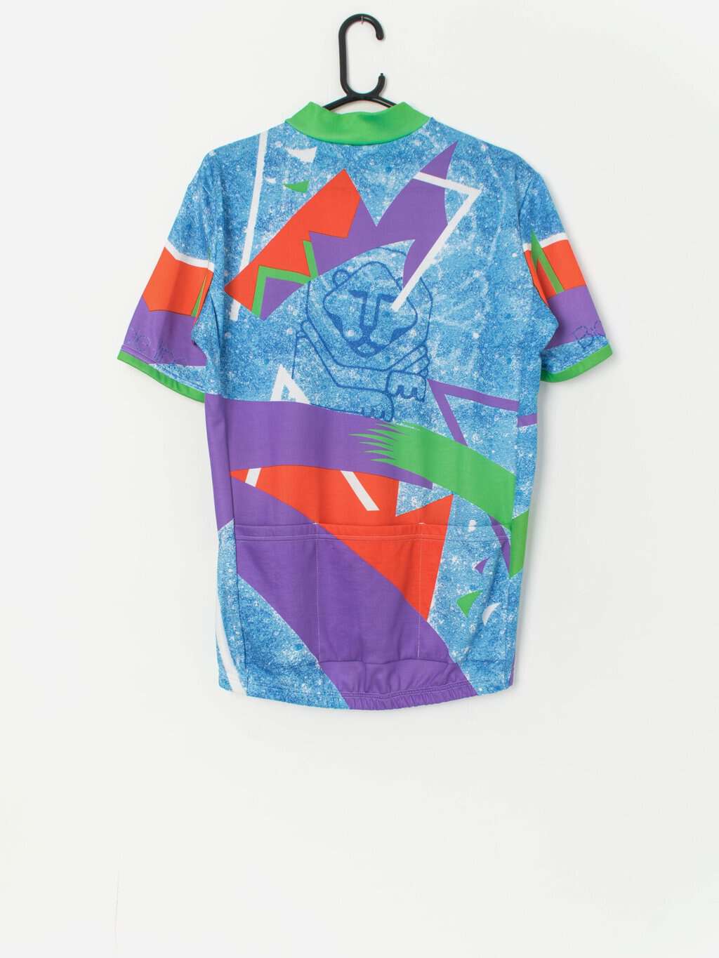 Vintage Lion graphic Bicycle Line cycling jersey - Medium - Image 3