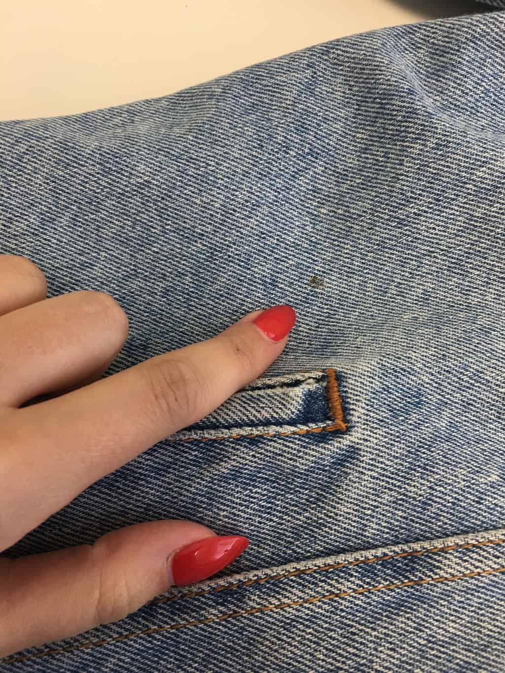 Vintage pale blue stonewash Lee Riders denim jacket - L - Image 6