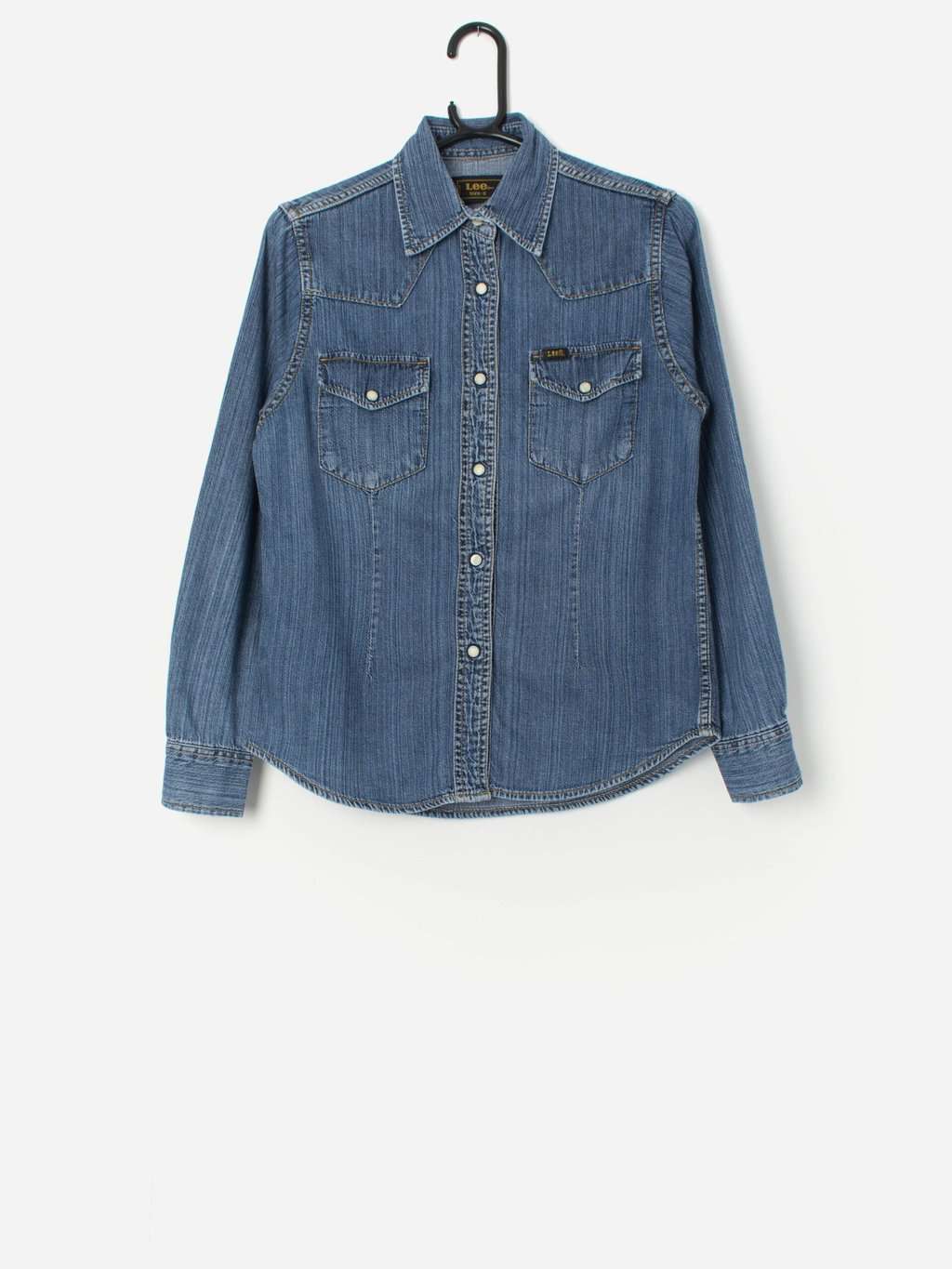 Vintage women's Lee denim shirt - XS / Small