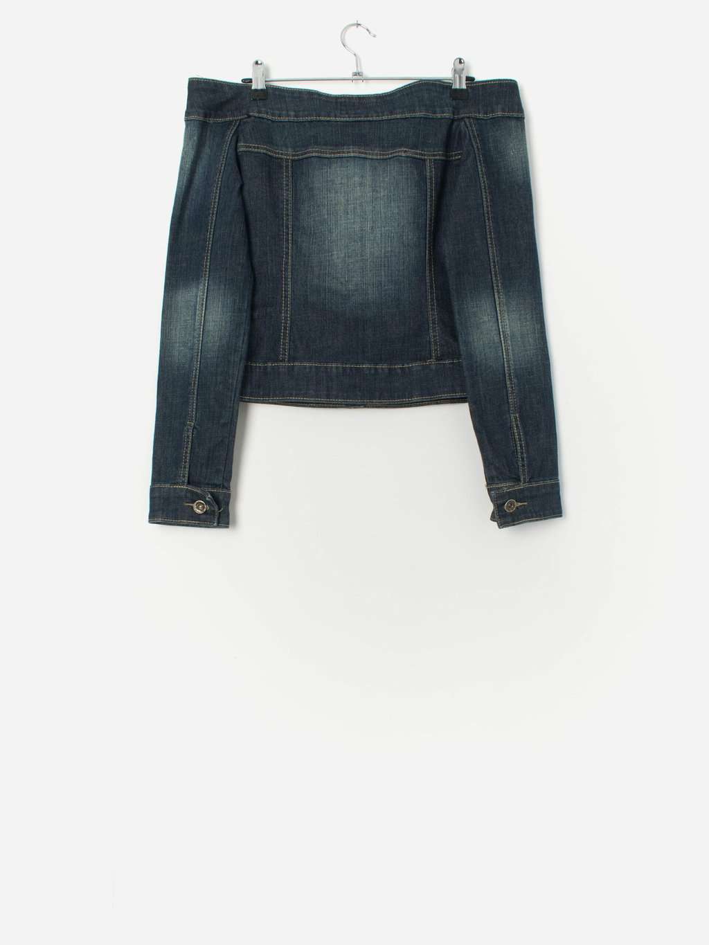 Vintage Y2K women's denim top - XS - Image 3