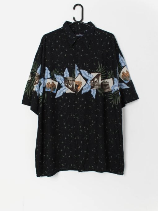 90s vintage Hawaiian shirt - Large