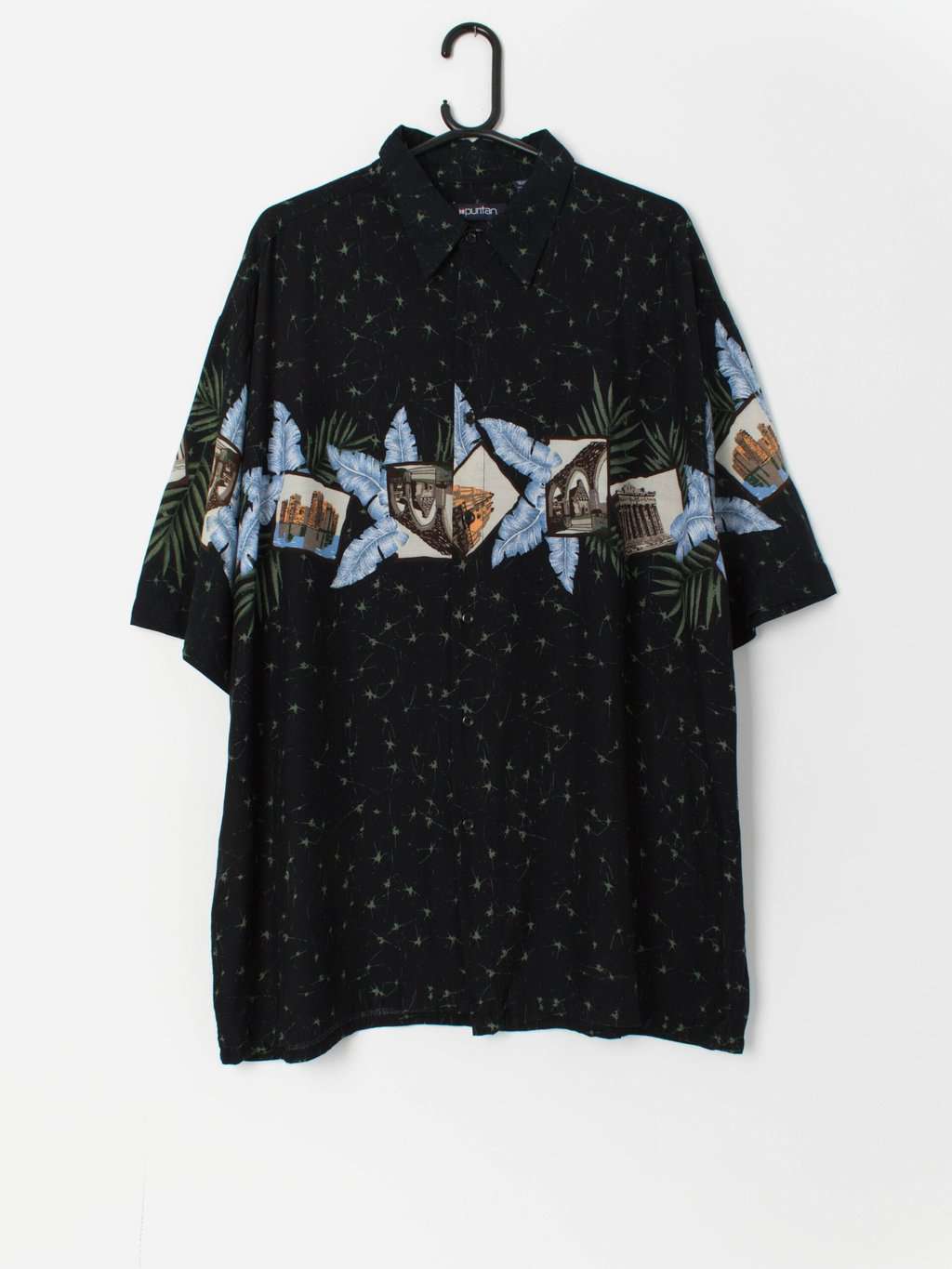 90s vintage Hawaiian shirt - Large