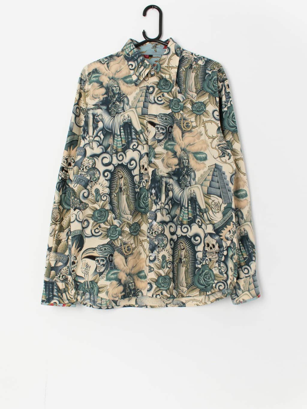 Caroline Perez day of the dead shirt - Large