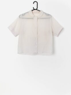 Vintage 1950s women's blouse - Small / Medium