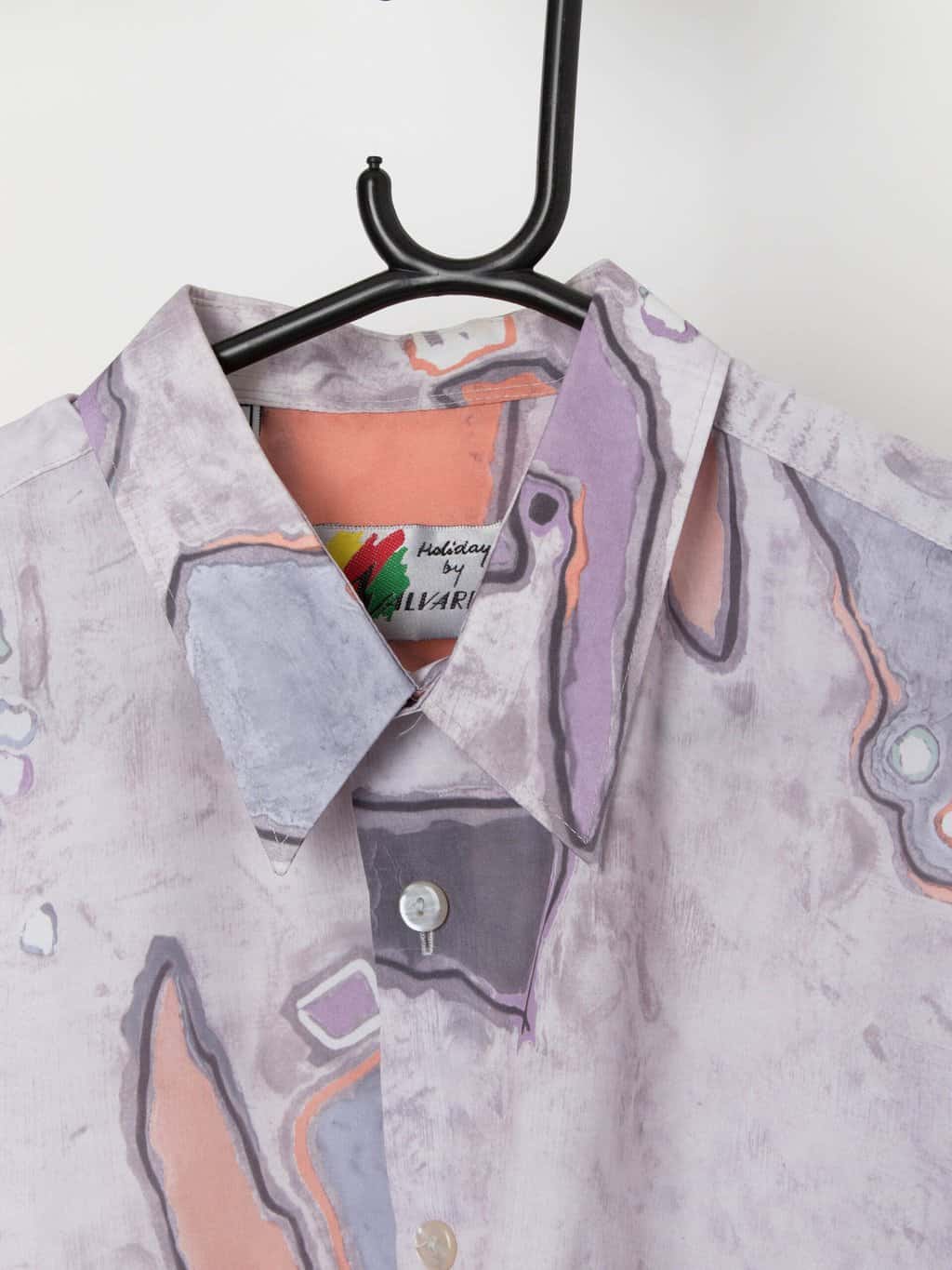 Vintage abstract holiday shirt - XL - Image 2