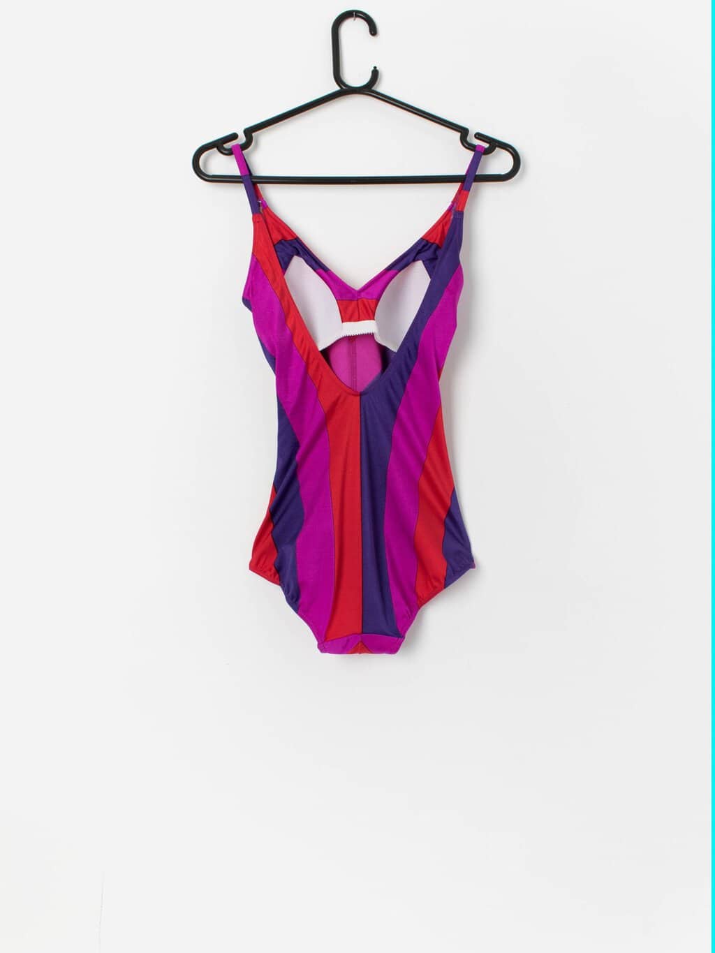 Vintage Club Azur striped swimsuit - Small - Image 3