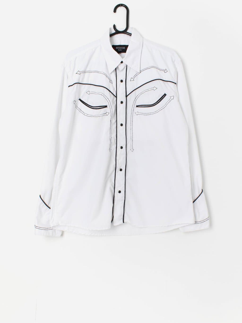 Vintage Red Star Rodeo cowgirl shirt - Large