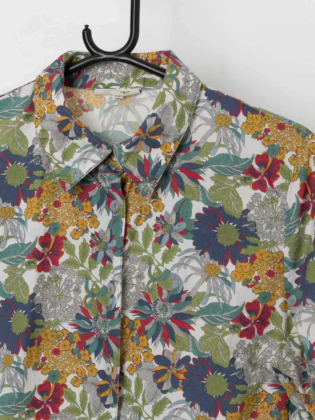 Vintage Y2K floral shirt - Medium - Image 2