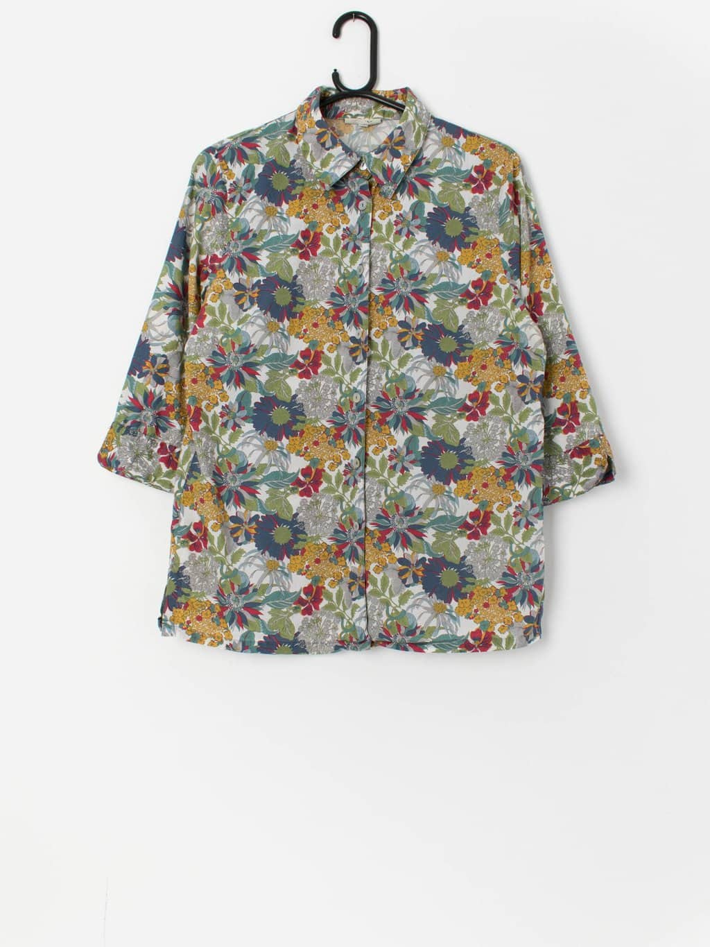 Vintage Y2K floral shirt - Medium