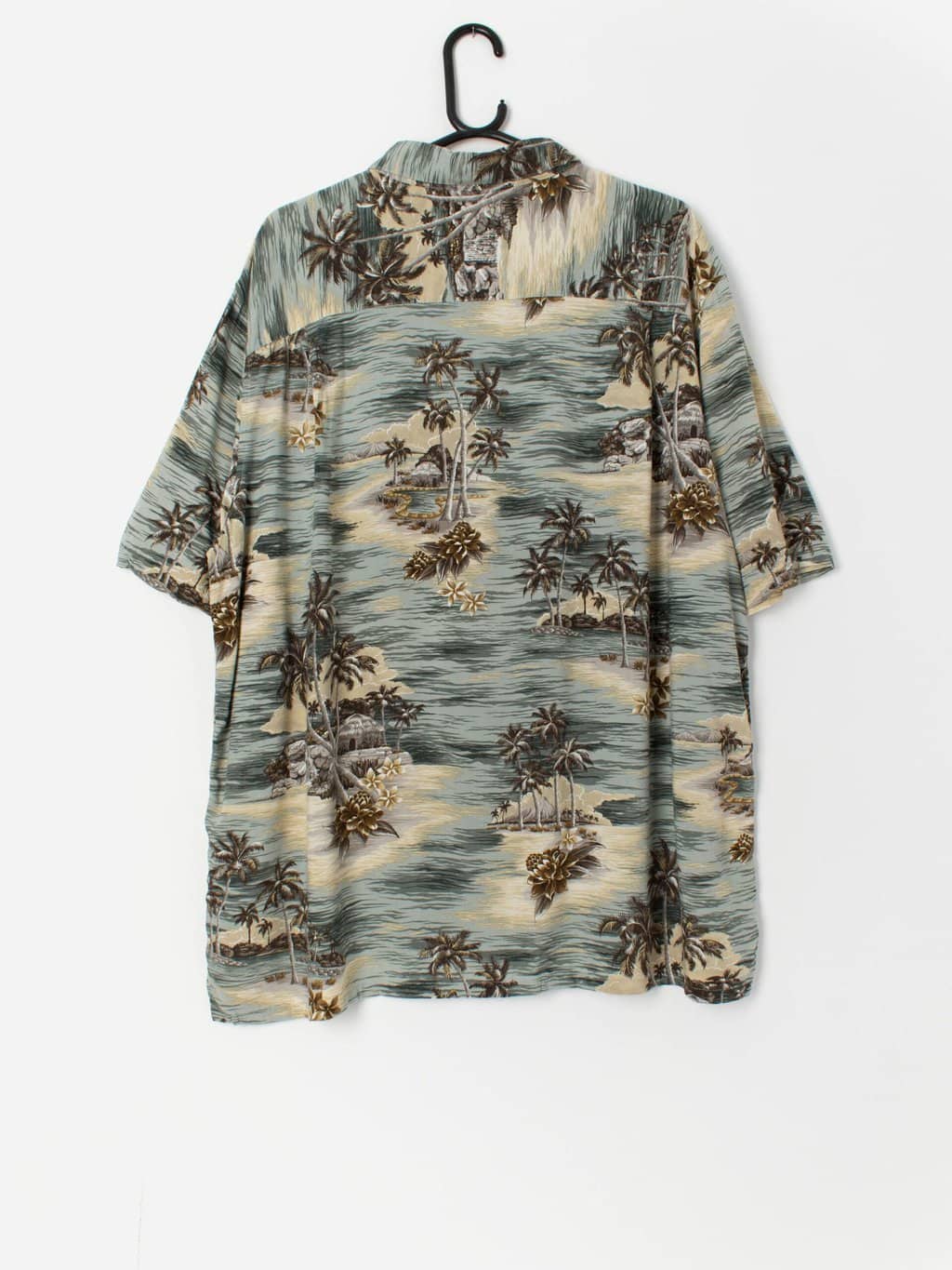 Vintage Y2K island print Hawaiian shirt - Large - Image 3