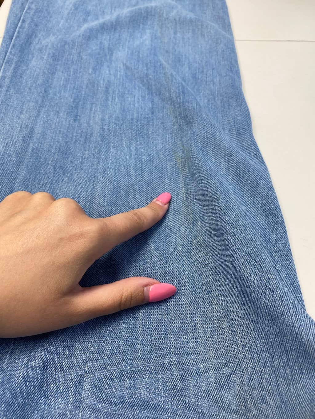 Rare 70s vintage flared denim jeans - 32 X 31 - Image 9