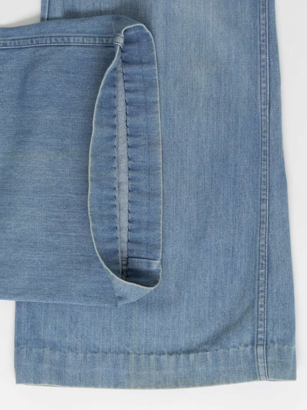 Rare 70s vintage flared denim jeans - 32 X 31 - Image 5