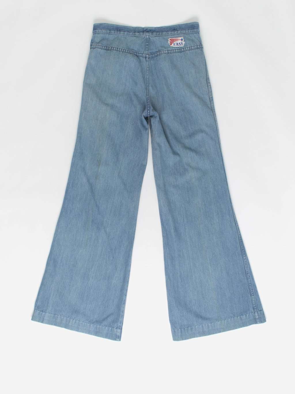 Rare 70s vintage flared denim jeans - 32 X 31 - Image 3