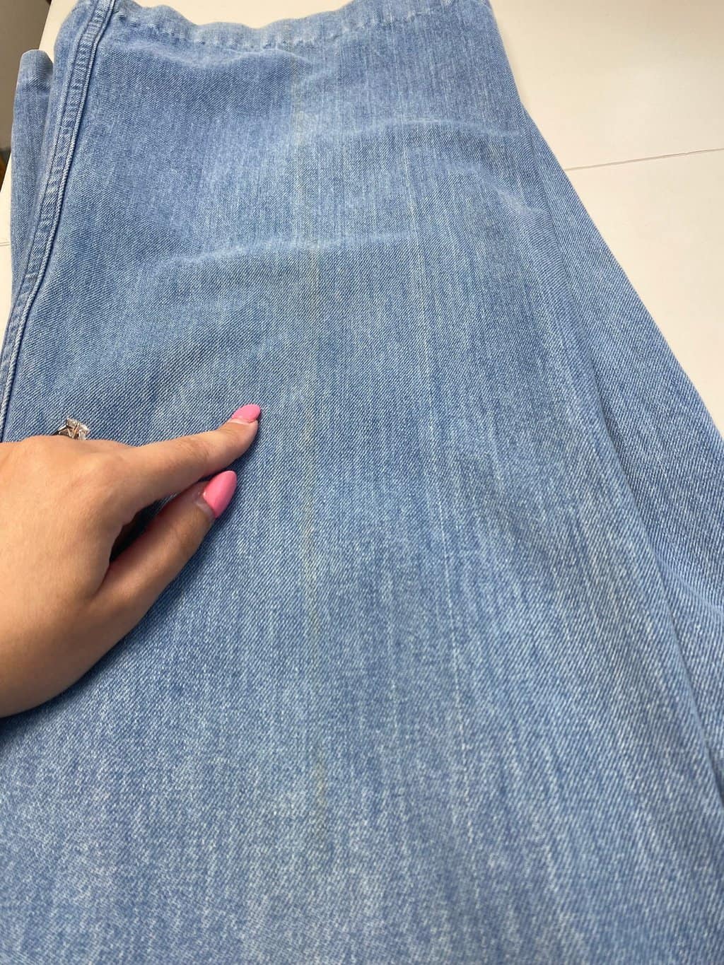 Rare 70s vintage flared denim jeans - 32 X 31 - Image 10