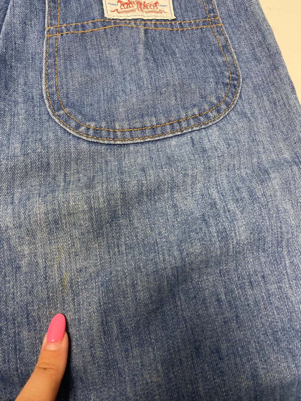 Rare 70s vintage Levis wide leg jeans - 28 X 28 - Image 7