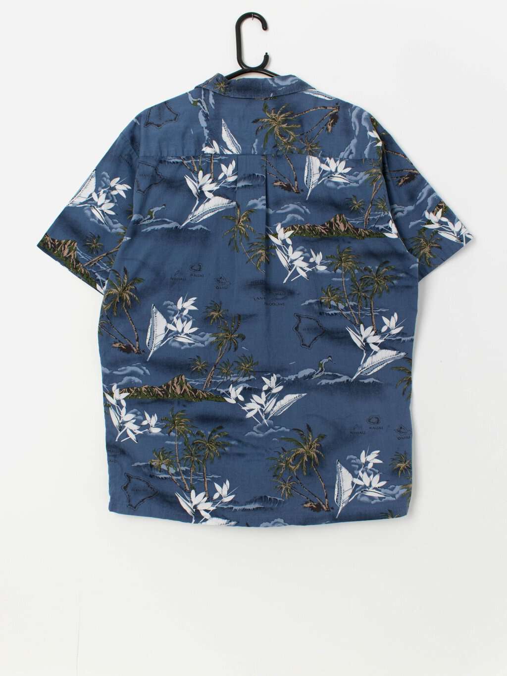 Vintage Hawaii Islands shirt in blue - Large - Image 3